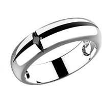 Ringe Zancan Dame Cosmopolitan in Silber Spinello EXA111 - EXA111